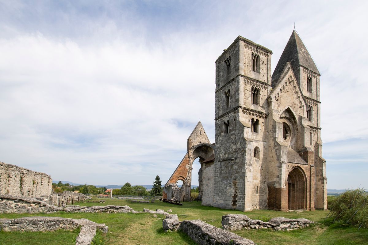 Zsámbék,Ruin,Church.,It,Was,Built,Around,1220,In,The