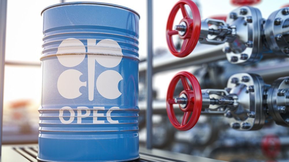 Opec,Symbol,On,The,Oil,Barrel,And,Oil,Pipe,Line olajkartell