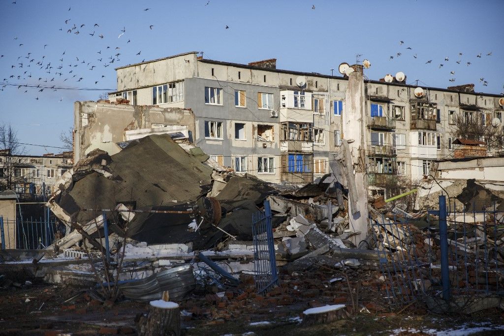 Traces of war in Ukraine amid Russia-Ukraine war