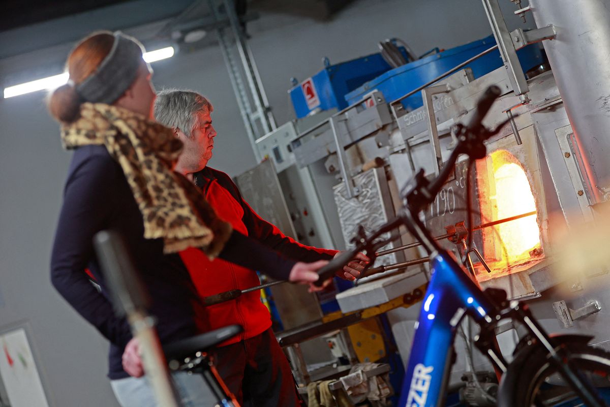 Glass manufactory during the Christmas season - Genuss Bike Paradies Harz
