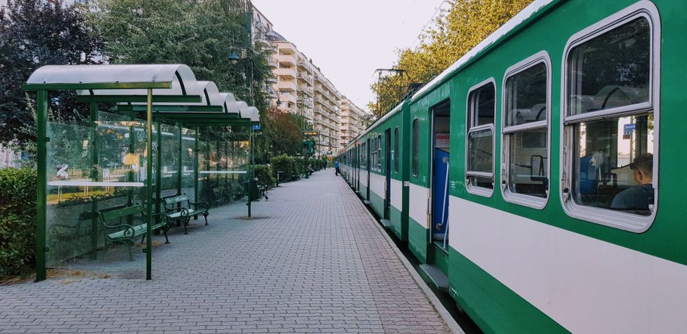 Budapest,,Hungary,-2019.09.13.:,Hév,Station