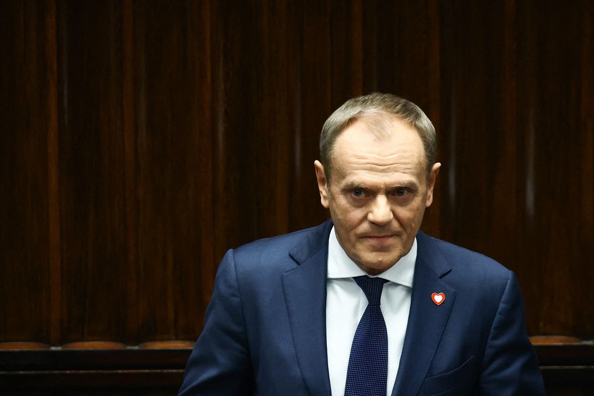 Donald Tusk Delivers His Programme Speech At Polish Parliament