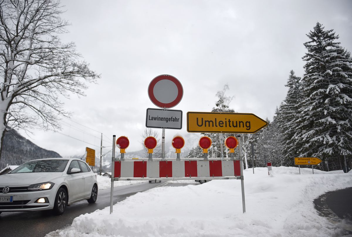 Snow in Southern Bavaria