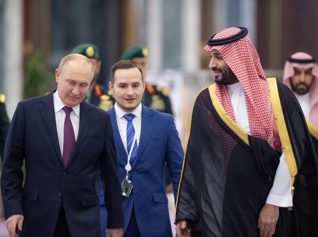 Russian President Vladimir Putin in Saudi Arabia