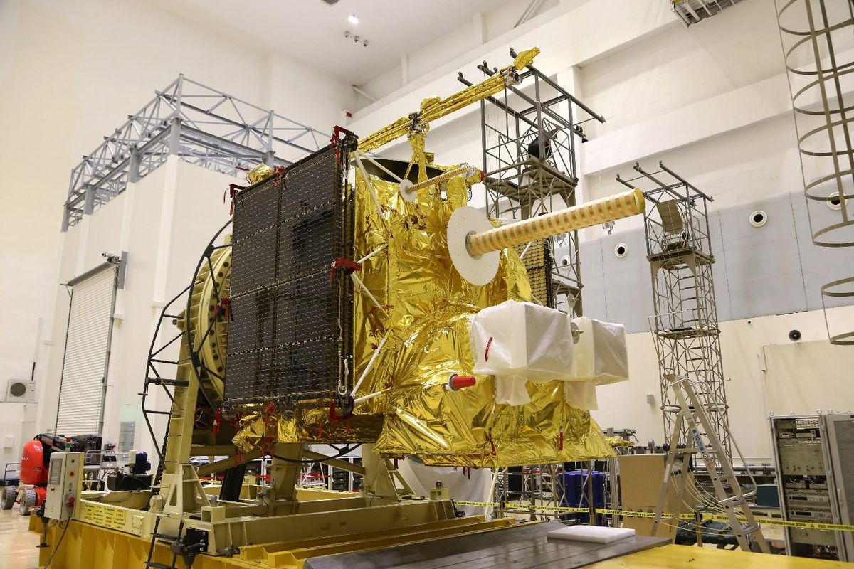 Roszatom tervezőirodája időjárási műholdhoz fejlesztett vezérlést,
rosatom, 
küldött kép
