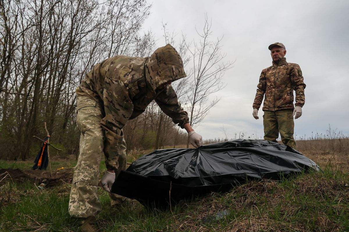Destroyed military equipment in Kharkiv region amid Russia and Ukraine war