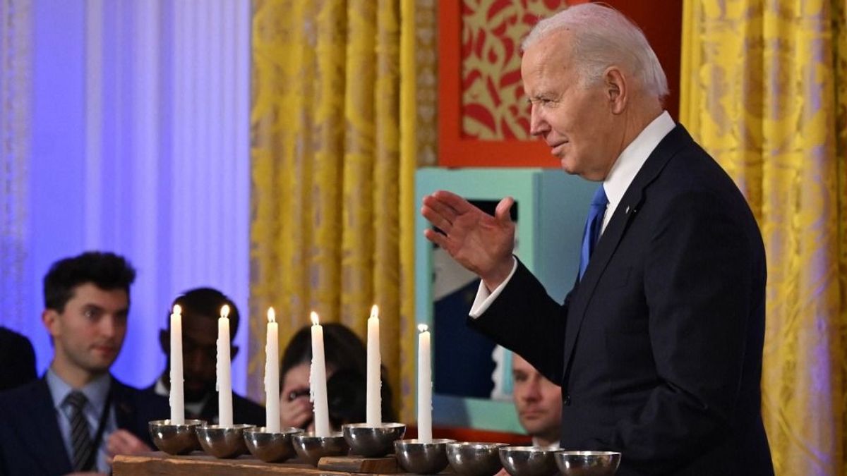 Biden üzent a hanuka ünnepén: Izrael továbbra is az Egyesült Államok támogatását élvezi