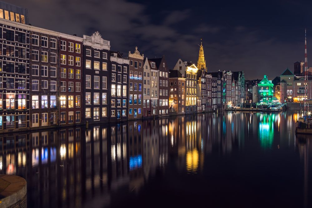 Amsterdam,By,Night