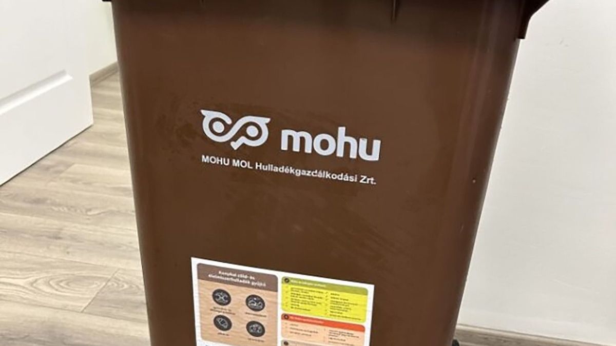 Jönnek a barna kukák – hazai biogázüzemekben landol a begyűjtött konyhai hulladék januártól