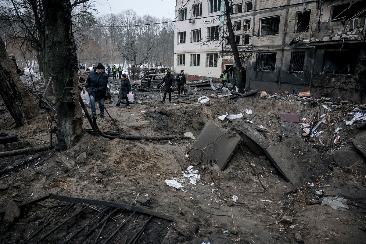 Dozens injured in Russian missile strike on Ukraine's capital Kyiv