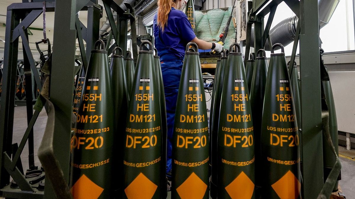 A német fegyverek egyharmada landolt idén Ukrajnában