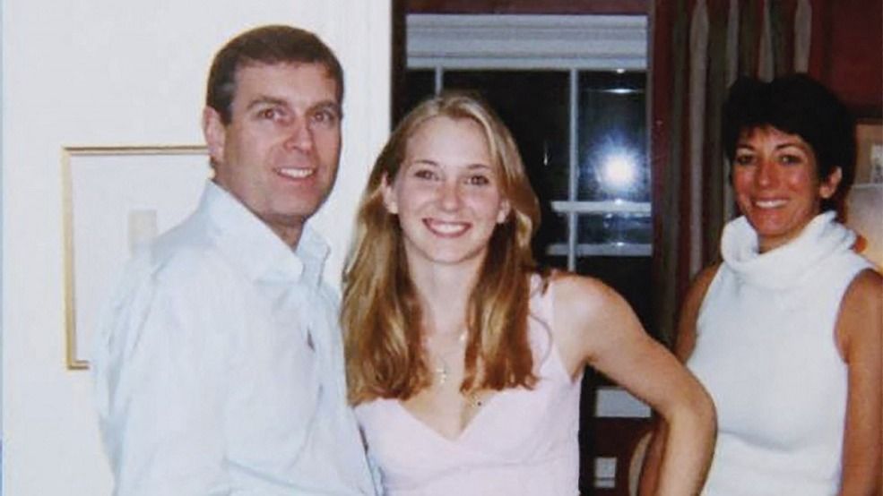 An undated handout photo taken at an undisclosed location and released on August 9, 2021 by the United States District Couty for the Southern District of New York shows (L-R) Prince Andrew, Virginia Giuffre, and Ghislaine Maxwell posing for a photo. A US judge on January 12, 2022 denied Prince Andrew's plea to dismiss a sexual assault lawsuit brought against the British royal, paving the way for the case to proceed, a court filing showed. (Photo by Handout / US District Court - Southern District of New York (SDNY) / AFP) / RESTRICTED TO EDITORIAL USE - MANDATORY CREDIT "AFP PHOTO / UNITED STATES DISTRICT COURT
FOR THE SOUTHERN DISTRICT OF NEW YORK" - NO MARKETING - NO ADVERTISING CAMPAIGNS - DISTRIBUTED AS A SERVICE TO CLIENTS