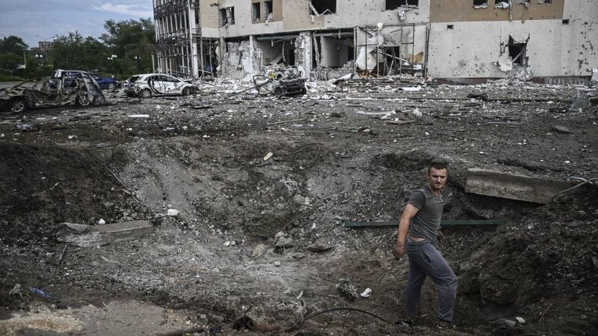 Ismét saját magukat bombázták az oroszok – ezúttal Luhanszk régióban