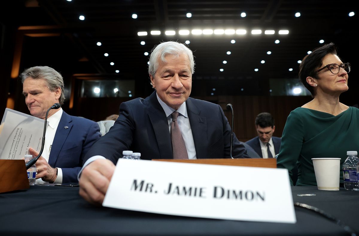 Top Wall Street CEO's Testify At Senate Banking Hearing