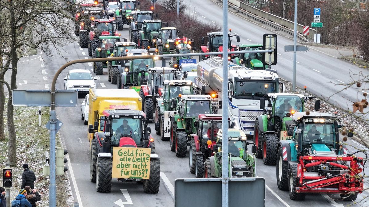 Leállt egy Volkswagen-gyár a német agrártiltakozás miatt