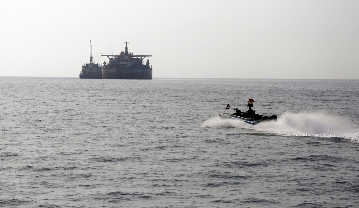 Decaying FSO Safer oil tanker in Yemen