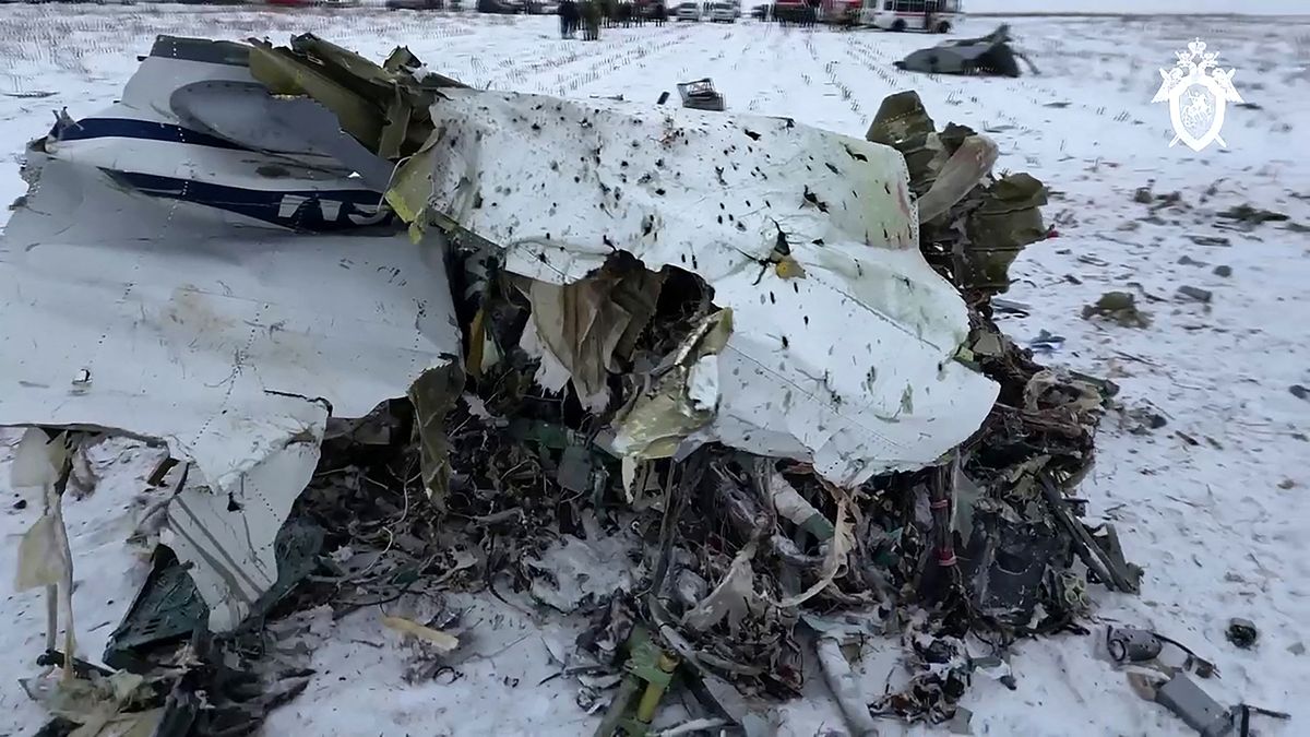 Hamarosan kiderül, ki lőtte le az orosz Il-76-os katonai repülőt, már vizsgálják a fekete dobozt
