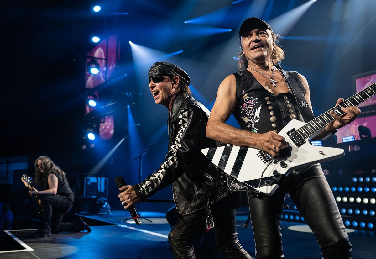 Kick-off Germany tour of the band Scorpions