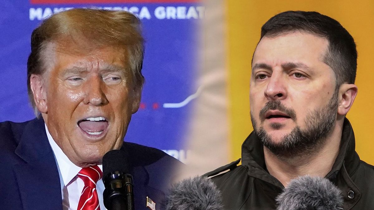 Zelenszkij a lővészárkokba invitálta Donald Trumpot