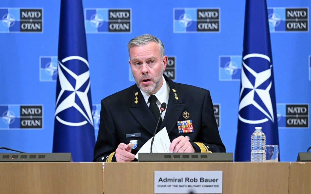 NATO Military Chiefs of Defence meeting in Brussels
