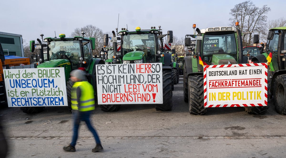 Farmers' protests - Augsburg