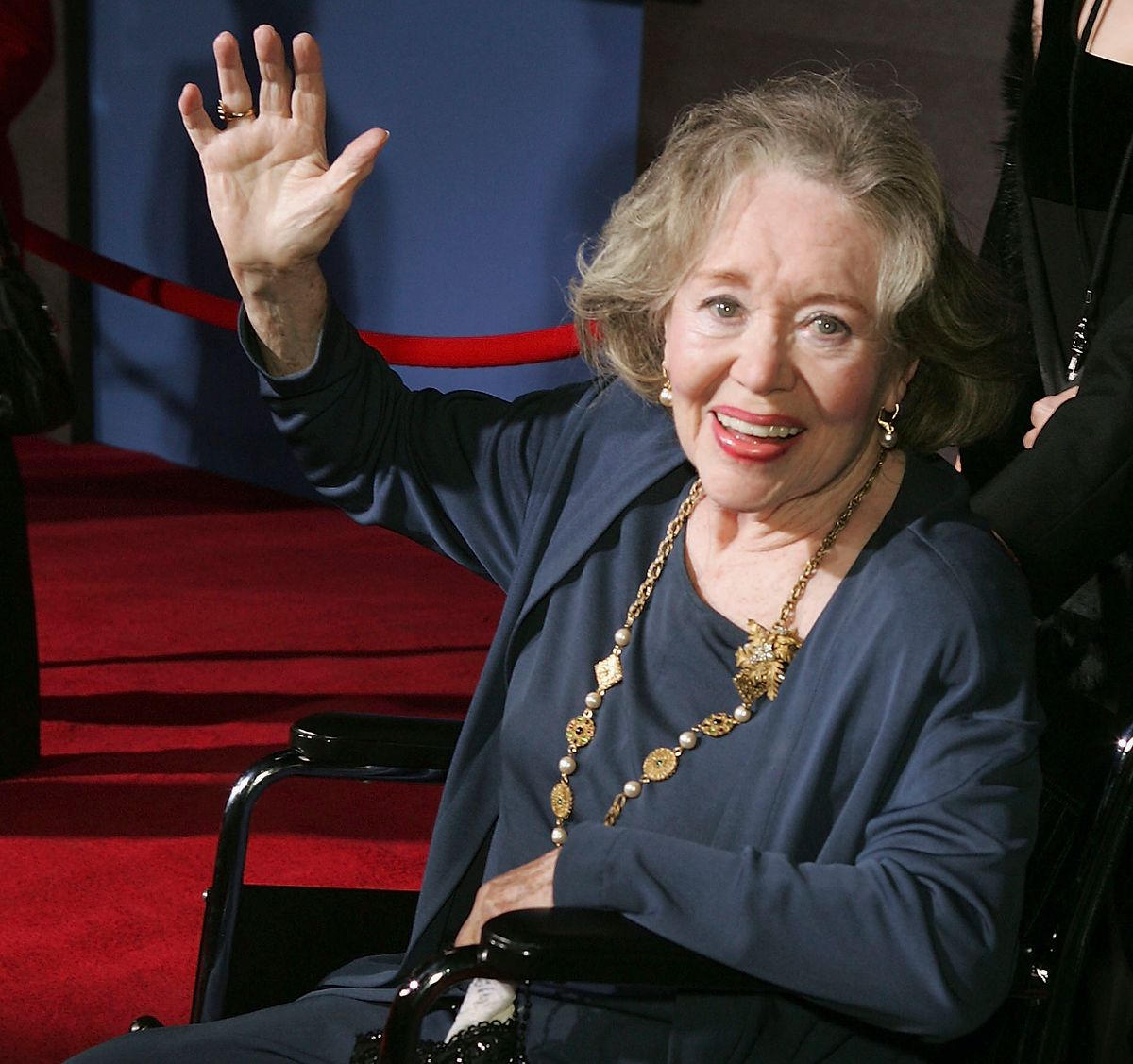 Disney's "Mary Poppins" 40th Anniversary Edition DVD Launch Party - Arrivals
LOS ANGELES - NOVEMBER 30:  Actress Glynis Johns arrives at Disney's "Mary Poppins" 40th Anniversary Edition DVD release party at El Capitan Theater on Novenber 30, 2004 in Los Angeles, California. (Photo by Kevin Winter/Getty Images)