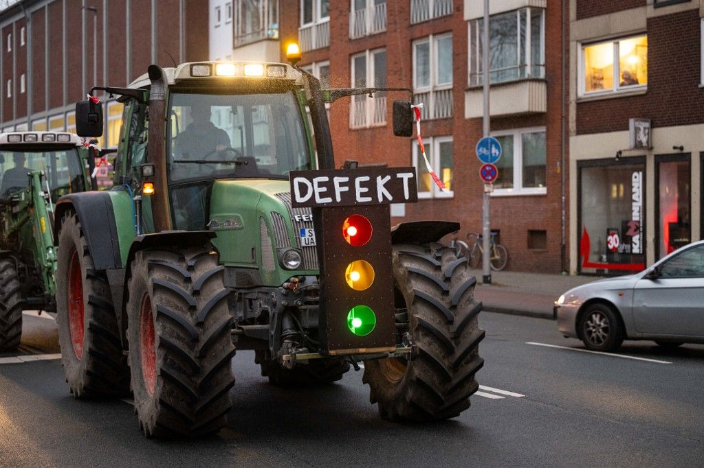 Farmer protests - Münster