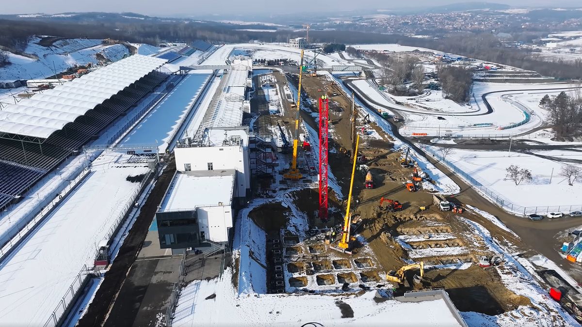 Látványos videó érkezett a Hungaroring építéséről
