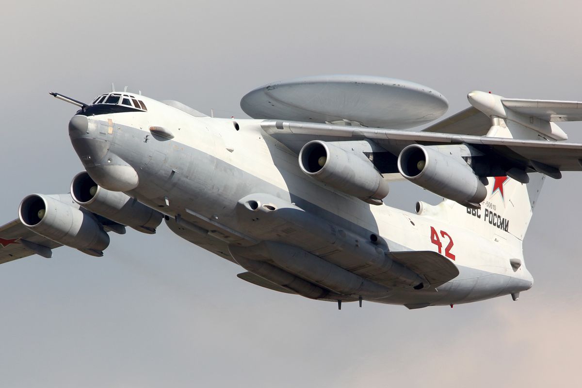 Zhukovsky,,Moscow,Region,,Russia,-,August,10,,2012:,Beriev,A-50
A-50 orosz kémrepülőgép