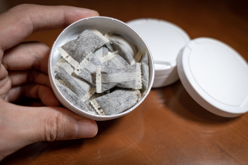 Snus,,Moist,Powder,Tobacco,Product,Widely,Consumed,In,Norway,And