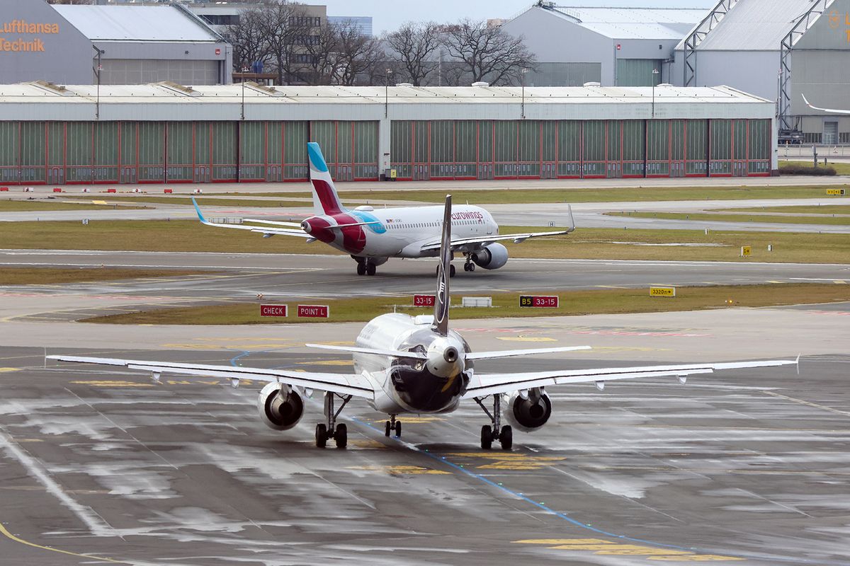 Before the nationwide warning strike at airports - Hamburg