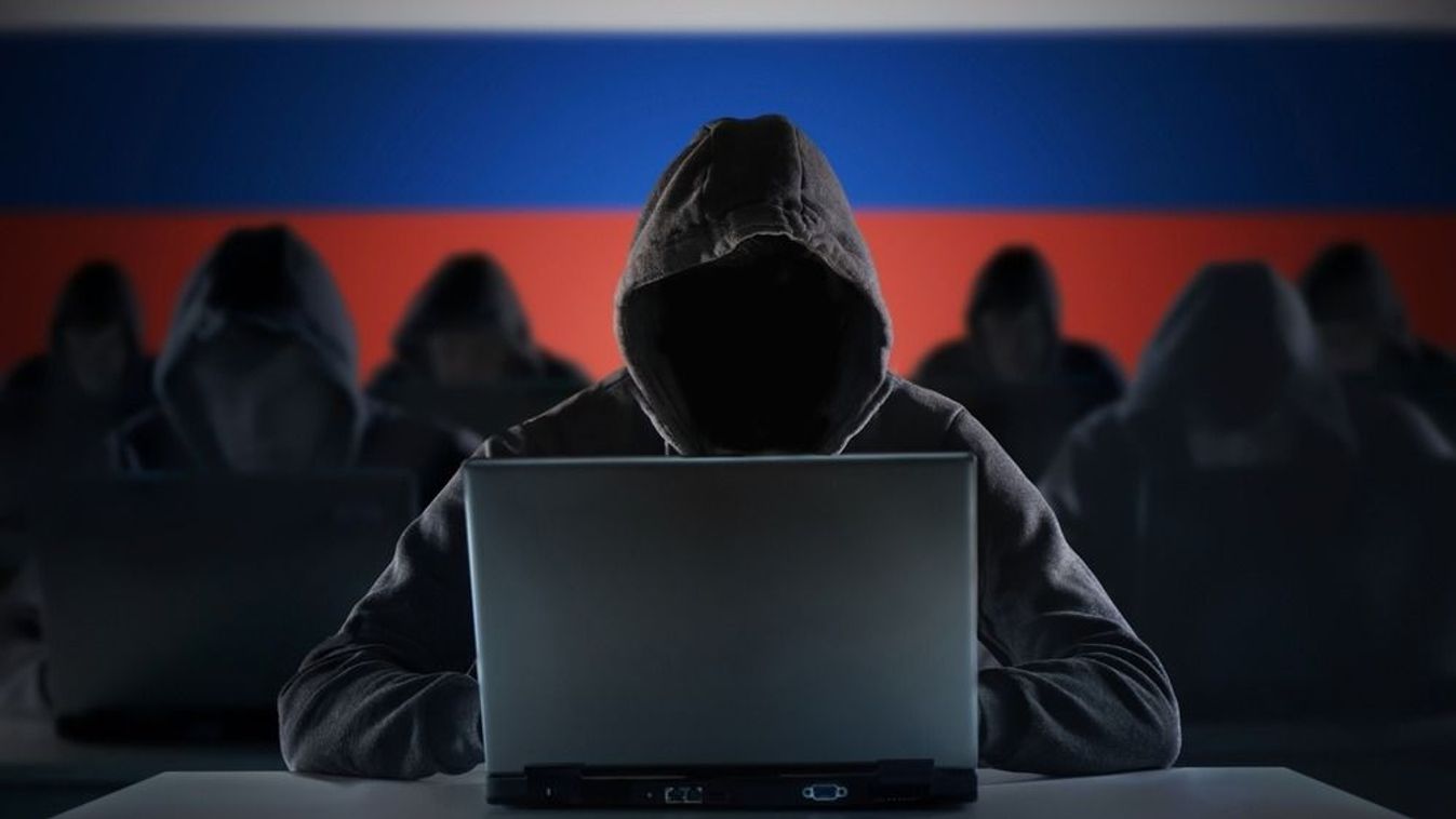 Many,Russian,Hackers,In,Troll,Farm.,Cyber,Crime,And,Security