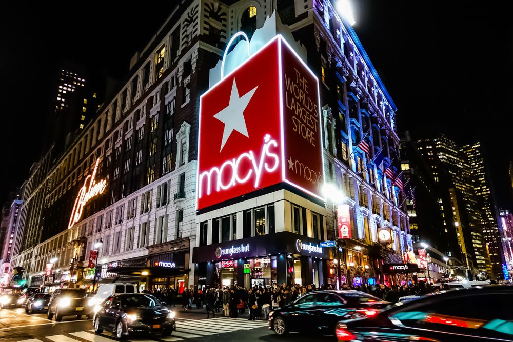 Macy's,Herald,Square,Flagship,Department,Store,In,Midtown,Manhattan,With