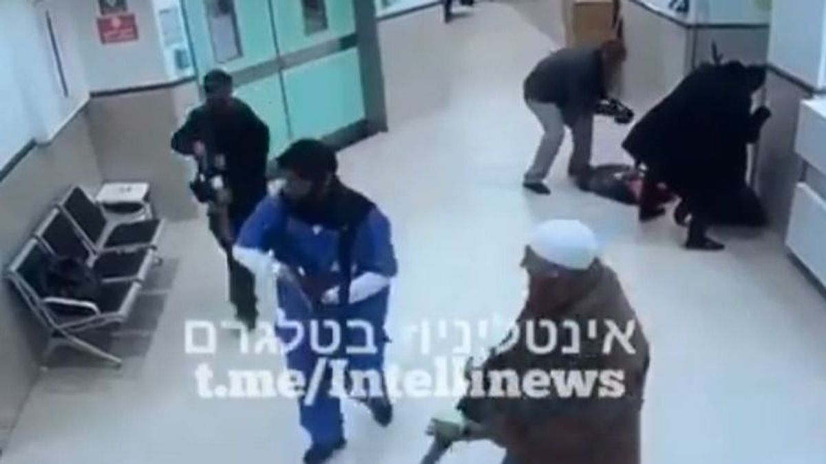 Videó készült a terroristák elleni kórházi rajtaütésről – a Hamász szerint csak az egyik fegyveres volt az emberük
