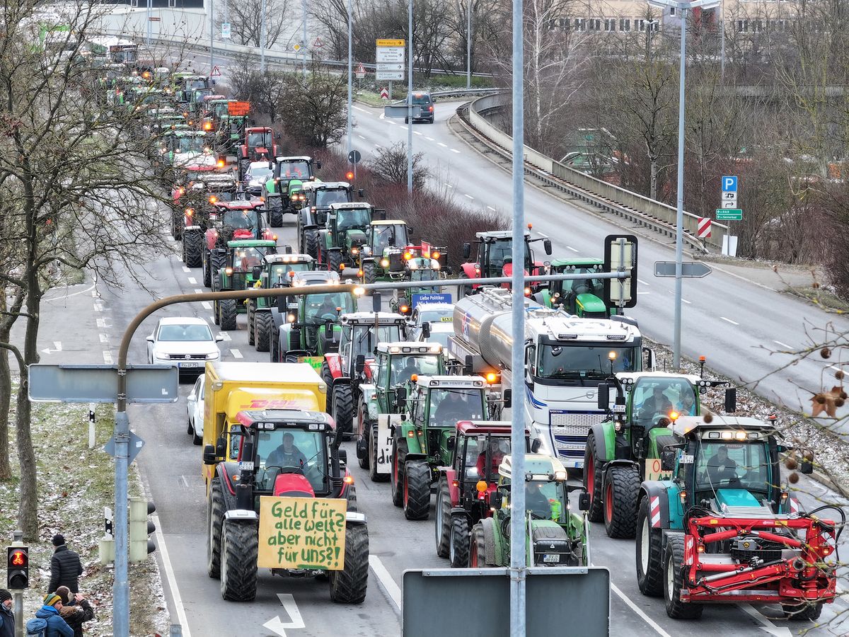 Farmers' protests - Ravensburg