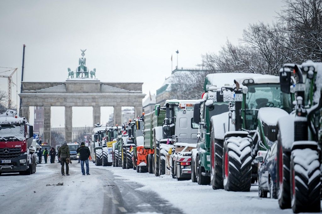 Farmers' protests - Berlin