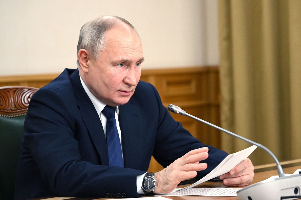 Vlagyimir Putyin orosz elnök, orosz-ukrán háború