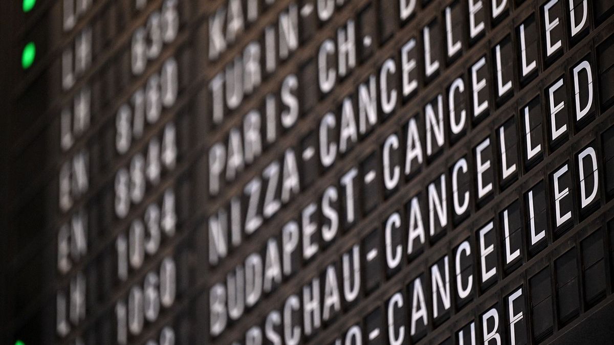 Teljesen leállt a frankfurti reptér az extrém időjárás miatt