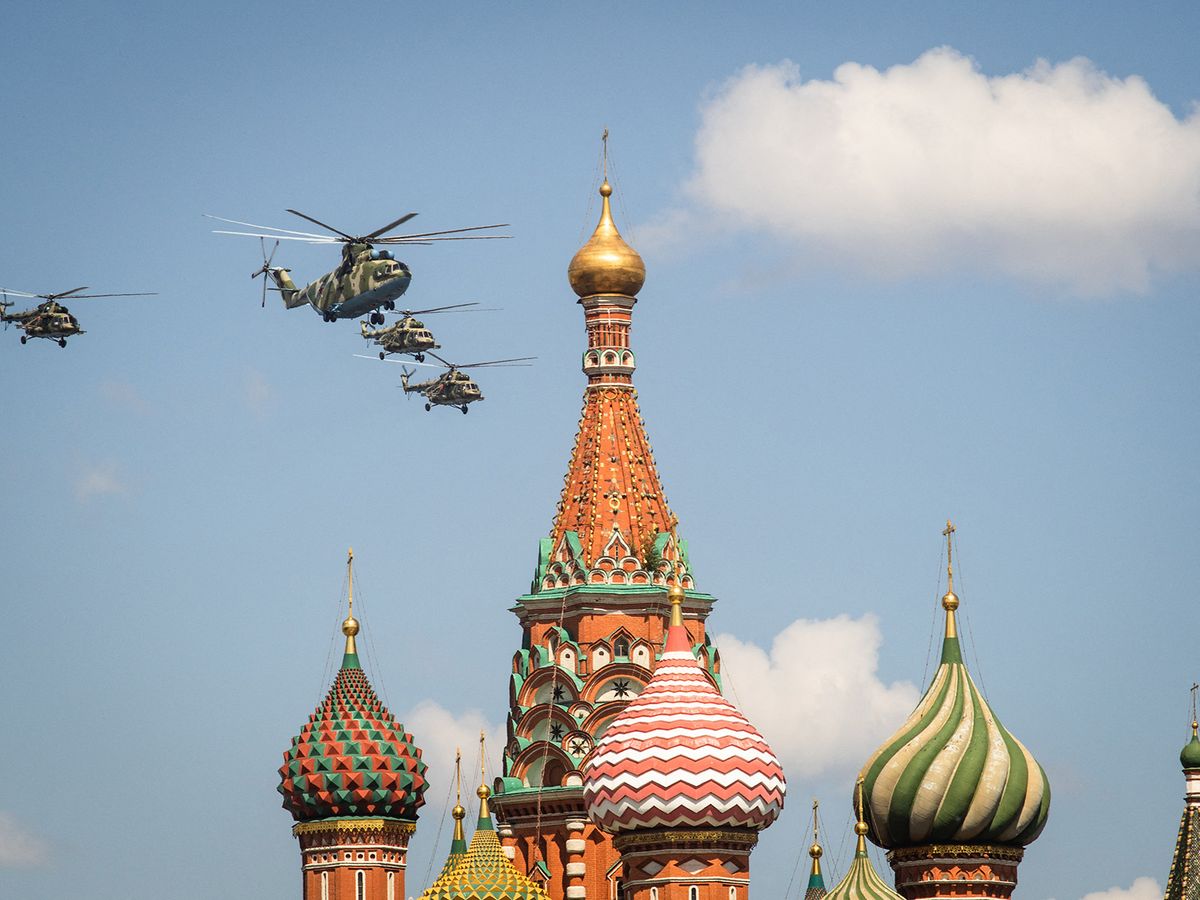 RUSSIA - VICTORY DAY MILITARY PARADE IN MOSCOW