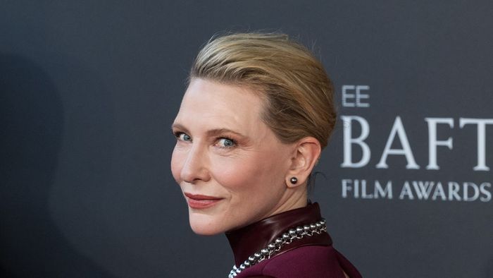 EE BAFTA Film Awards 2024 In LondonLONDON, UNITED KINGDOM - FEBRUARY 18, 2024: Cate Blanchett attends the EE BAFTA Film Awards ceremony at The Royal Festival Hall in London, United Kingdom on February 18, 2024. (Photo by WIktor Szymanowicz/NurPhoto) (Photo by WIktor Szymanowicz / NurPhoto / NurPhoto via AFP)