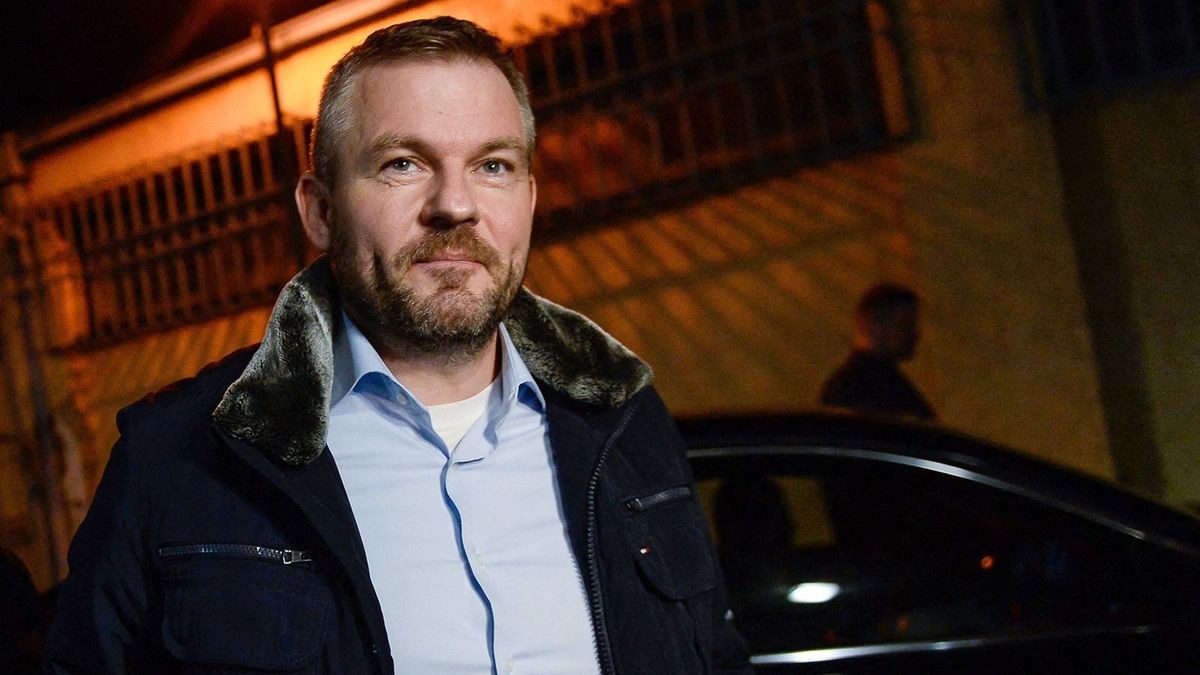 Slovakia Holds Parliamentary Elections
BRATISLAVA, SLOVAKIA - FEBRUARY 29:  Peter Pellegrini, Prime Minister of Slovakia and front runner SMER (Direction Social Democracy) political party arrives at the party headquarters during the Slovakian parliamentary elections in Bratislava, Slovakia on February 29, 2020. Omar Marques / Anadolu Agency (Photo by Omar Marques / ANADOLU AGENCY / Anadolu via AFP)