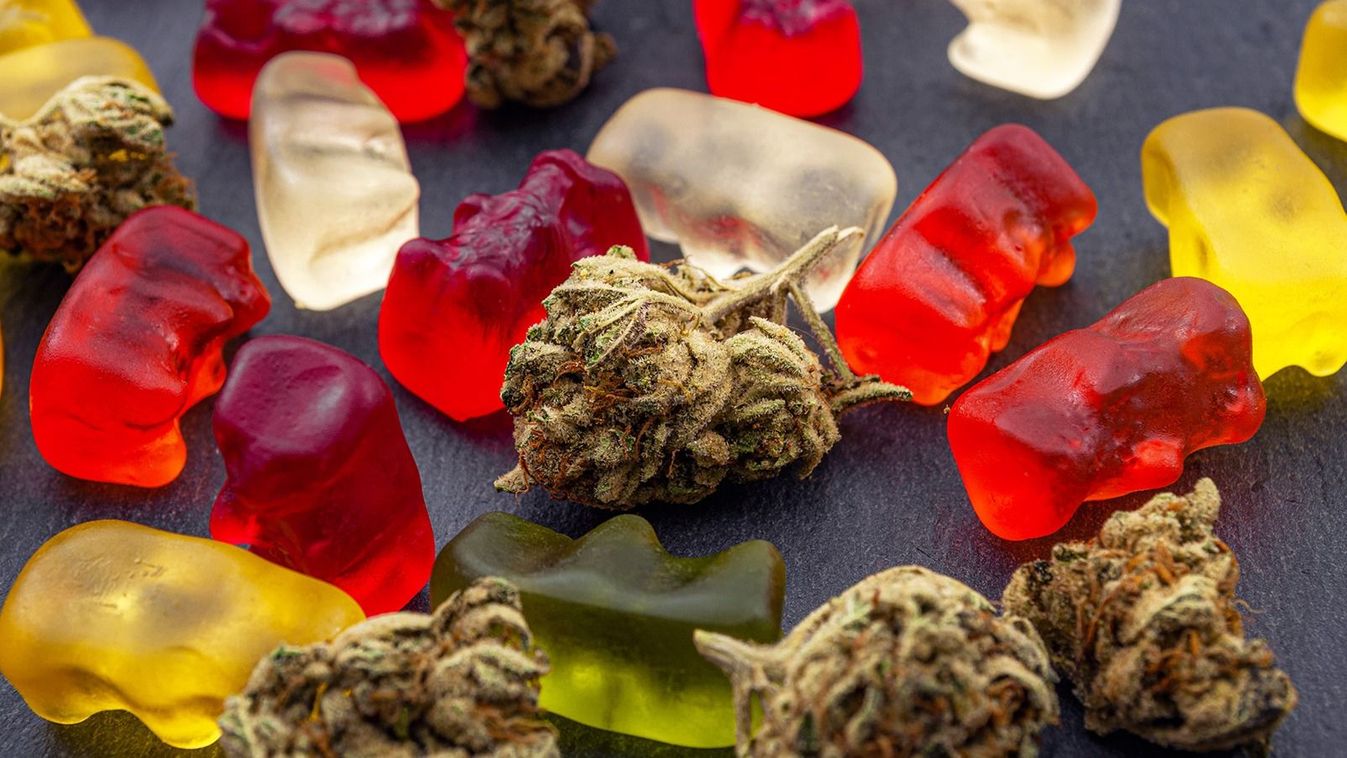 Cannabis,Edibles,,Medical,Marijuana,,Cbd,Infused,Gummies,And,Edible,Pot