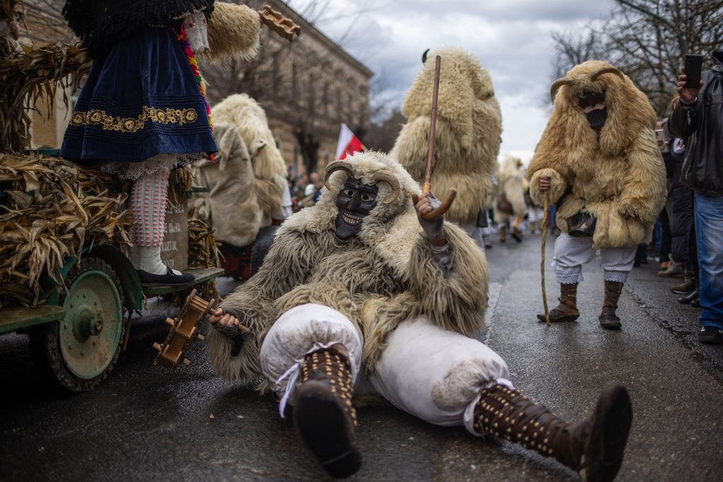 busójárás,mohács,sokác,2024,február,mti