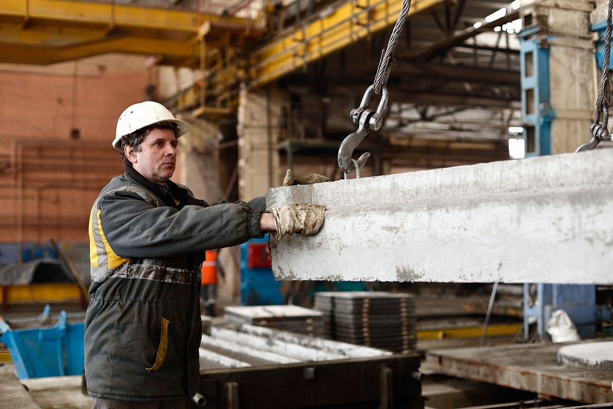 Kyiv,,Ukraine,-,January,27,,2016:,Old,Factory,For,Concrete