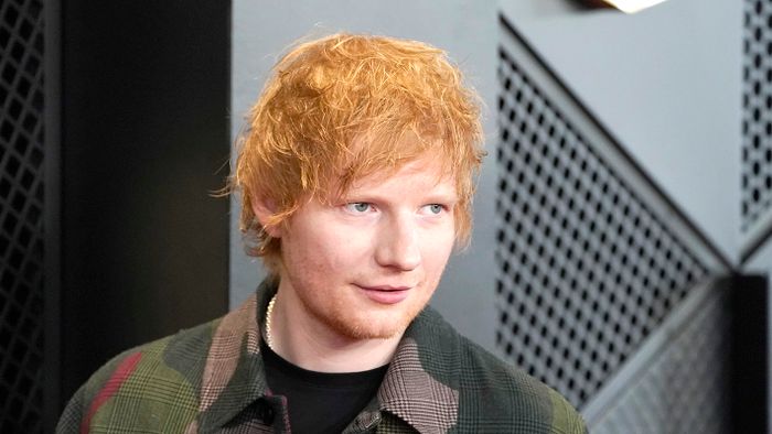 SHEERAN, EdLos Angeles, 2024. február 5.Ed Sheeran angol énekes, dalszerző a Grammy-díjak 66. átadási ünnepségén Los Angelesben 2024. február 4-én.MTI/AP/Invision/Jordan Strauss