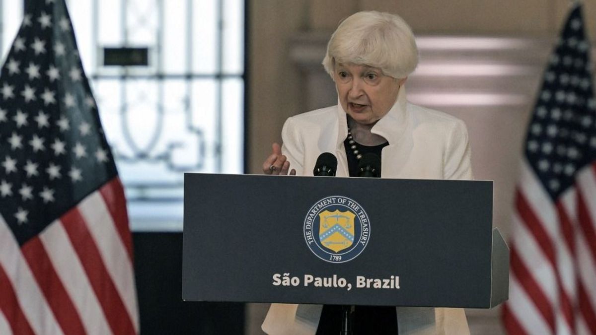 Janet Yellen amerikai pénzügyminiszter mielőbb felhasználná a lefoglalt orosz vagyont