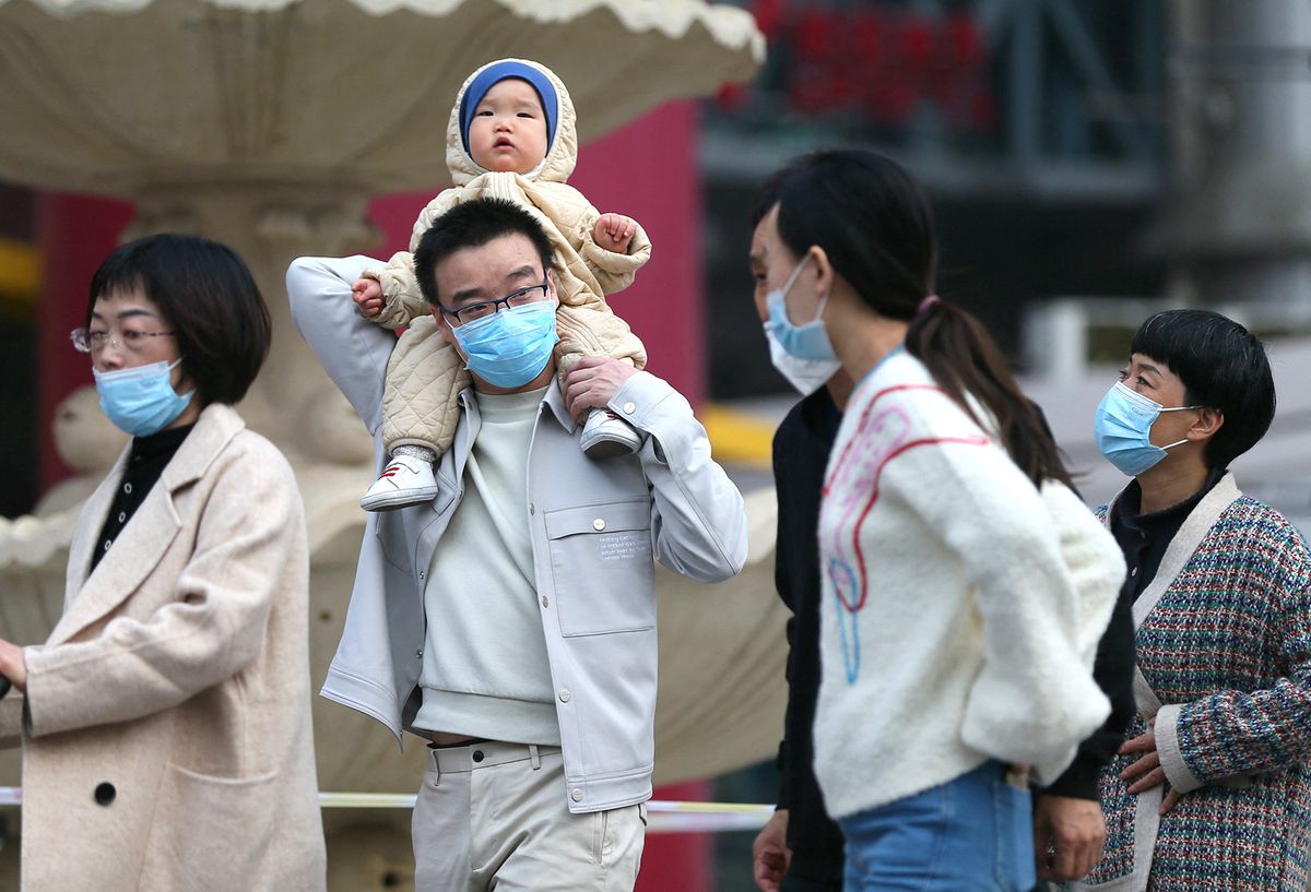 Birthrate declines in China