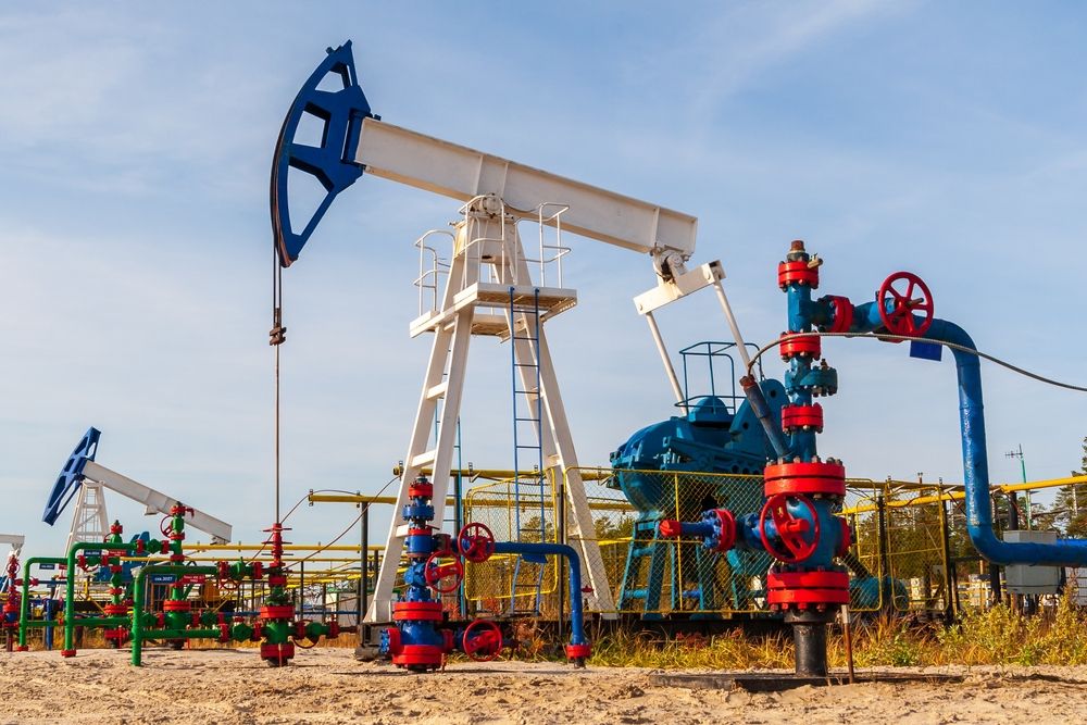 Oil,Pumping,Chair,In,The,Fields,Of,Siberia.,Oil,And