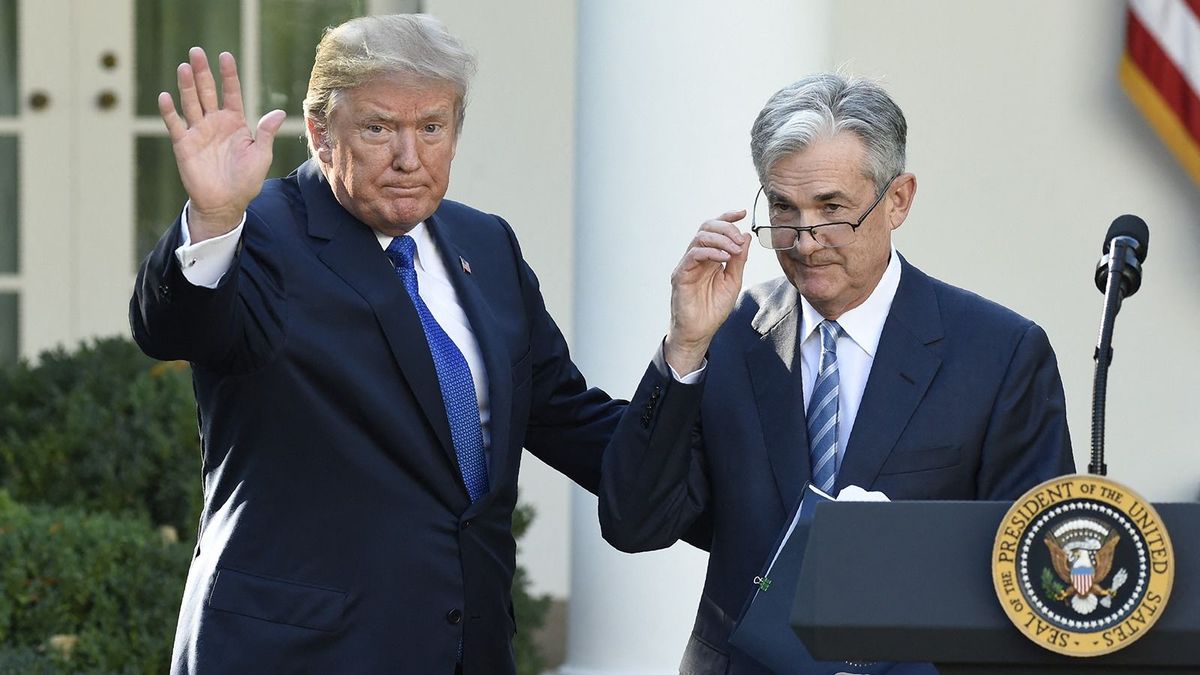 US President Donald Trump announces his nominee for Federal Reserve System Chair Jeorme Powell