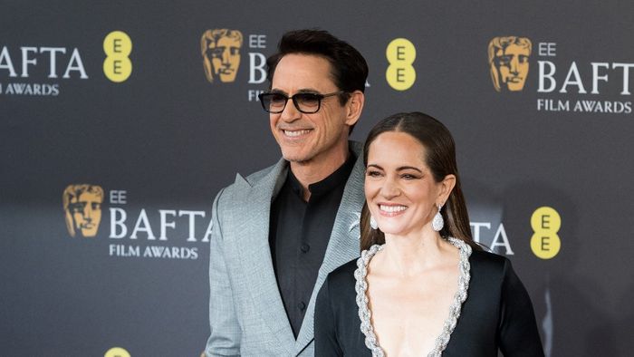 EE BAFTA Film Awards 2024 In LondonLONDON, UNITED KINGDOM - FEBRUARY 18, 2024: Robert Downey Jr. and Susan Downey attend the EE BAFTA Film Awards ceremony at The Royal Festival Hall in London, United Kingdom on February 18, 2024. (Photo by WIktor Szymanowicz/NurPhoto) (Photo by WIktor Szymanowicz / NurPhoto / NurPhoto via AFP)